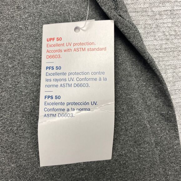 Old Navy UPF 50 Sun Protection Long Sleeve Shirt Men's Sz Large -Gray - Picture 2 of 13